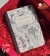 Composition Book Floral Kindle Paperwhite Case Cover, Kobo, Free Personalization